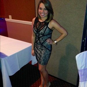 Forever XXI Mini Lacey Dress